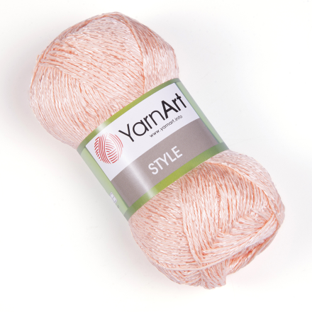 Style (Yarnart) 658 персик, пряжа 50г