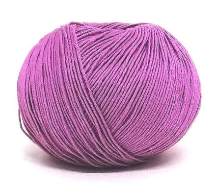 Baby Cotton (Weltus) 3115 яркая сирень, пряжа 50г