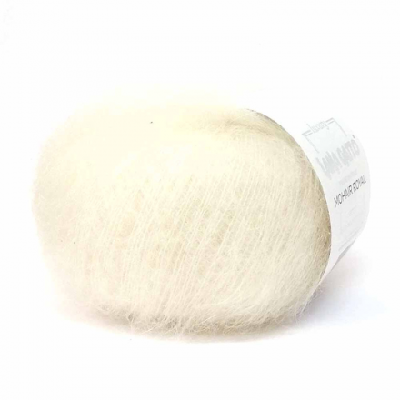 Mohair Royal (Lana Gatto) 01650 натуральный, пряжа 25г