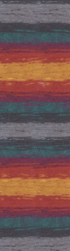 Superlana Klasik Batik (Alize) 4276 серый-бирюза-багрец-горчица, пряжа 100г