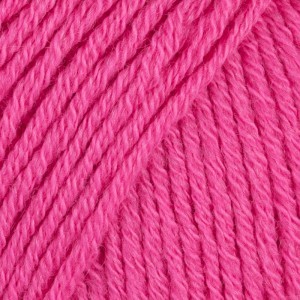 Spring Wool (Laines du Nord) 18 фуксия, пряжа 50г