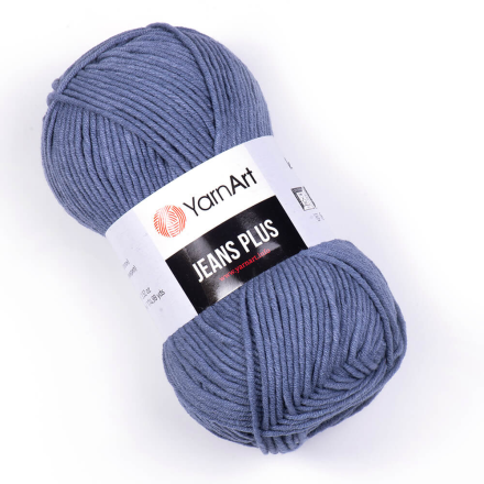 Jeans Plus (Yarnart) 68 серо-голубой, пряжа 100г