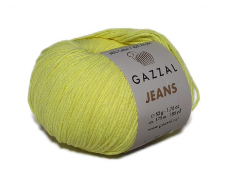 Jeans (Gazzal) 1148 лайм, пряжа 50г