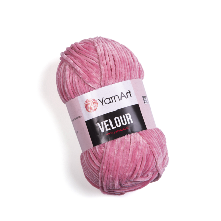 Velour (Yarnart) 862 т.роза, пряжа 100г