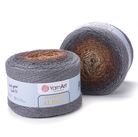 Flowers Alpaca (Yarnart) 428, пряжа 250 г
