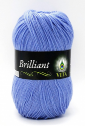 Brilliant​ (Vita) 5125 голубая гортензия, пряжа 100г