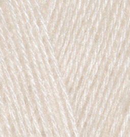 Angora Gold (Alize) 67 слоновая кость, пряжа 100г
