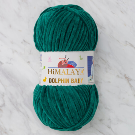 Dolphin Baby (Himalaya) 80331 изумруд, пряжа 100г