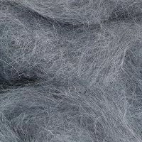 176 серый меланж кардочес ИЗ АНГОРКИ Камтекс Mini, 100г