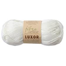 Luxor Fibra (Fibra Natura) 02 молочный, пряжа 50г