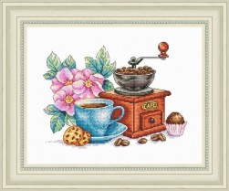 ВИ-060 &quot;Классический кофе&quot; набор для вышивки крестом