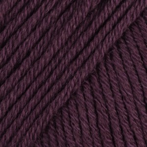 Spring Wool (Laines du Nord) 24 баклажан, пряжа 50г