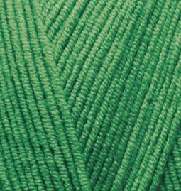 Cotton Gold (Alize) 126 зеленая трава, пряжа 100г