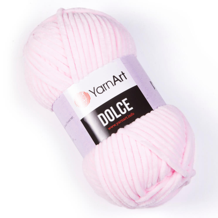 Dolce (Yarnart) 750 нежно розовый, пряжа 100г