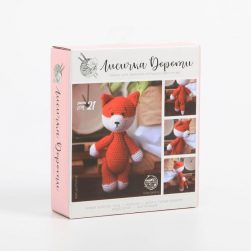2724099 &quot;Лисичка Дороти&quot; набор для вязания игрушки