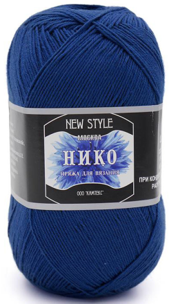 Нико (Камтекс) 019 василек, пряжа 100г