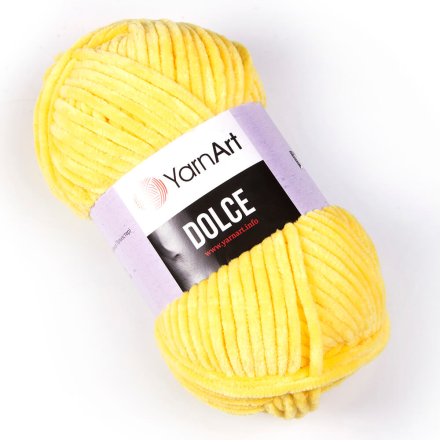 Dolce (Yarnart) 761 лимон, пряжа 100г
