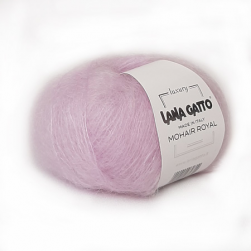 Mohair Royal (Lana Gatto) 09369 св.сирень, пряжа 25г