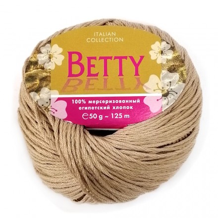 Betty (Weltus) 78 св.бежевый, пряжа 50г