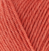 Wooltime (Alize) 691 пыльный апельсин, пряжа 100г