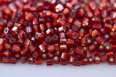 TOHO HEXAGON 0025C красный, бисер 5 г (Япония)