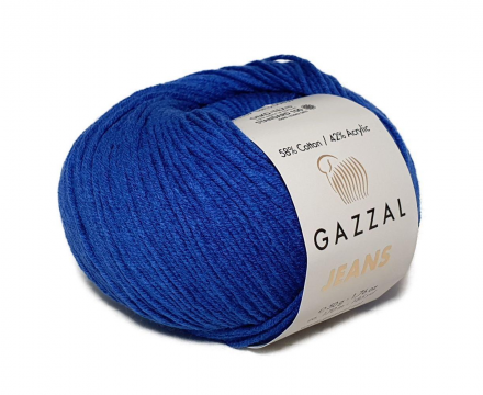 Jeans (Gazzal) 1157 василек, пряжа 50г