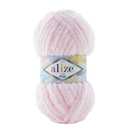 Softy Mega (Alize) 31 св.розовый, пряжа 100г