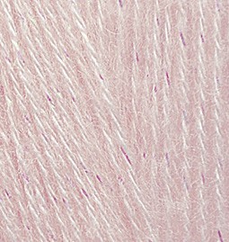 Angora Gold Simli (Alize) 271 жемчужно розовый, пряжа 100г
