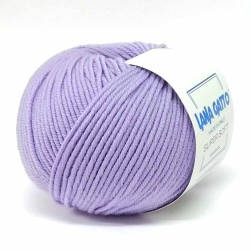 Super Soft (Lana Gatto) 10180 сирень, пряжа 50г