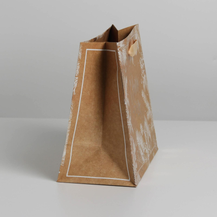 4865535 &quot;С Новым годом&quot; пакет крафтовый 23х18х10 см