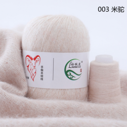 Aurum Cashmere с нитью (Menca) 003 св.беж, пряжа 50г