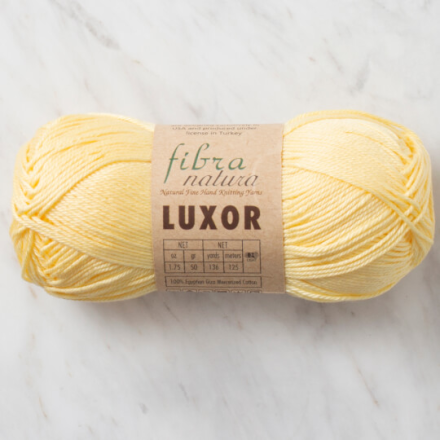 Luxor Fibra (Fibra Natura) 30 лимон, пряжа 50г
