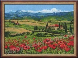 100/001 &quot;Тоскана&quot; набор для вышивки крестом