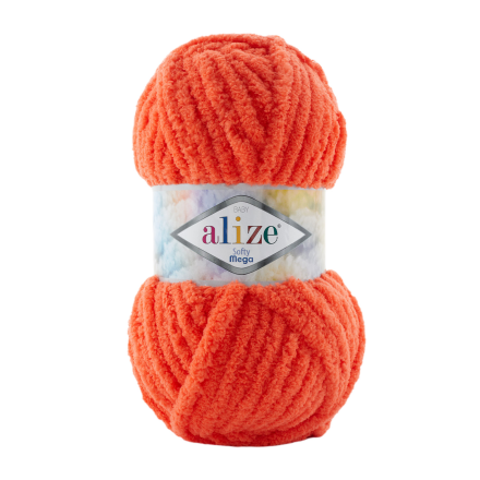 Softy Mega (Alize) 421 св.коралл, пряжа 100г