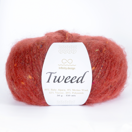 Tweed (Infinity) 3355 терракот, пряжа 50г