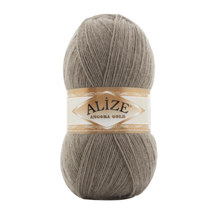 Angora Gold (Alize) 283 серо бежевый, пряжа 100г