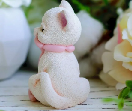 Дон Сосискин (кот), формочка для мыла силиконовая
