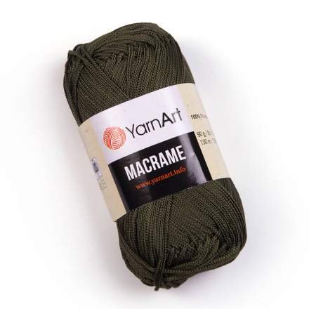 Macrame (Yarnart) 164 болотный, пряжа 90г