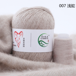 Aurum Cashmere с нитью (Menca) 007 молочно-бежевый, пряжа 50г