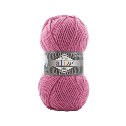Superlana Midi (Alize) 178 тем.розовый, пряжа 100г