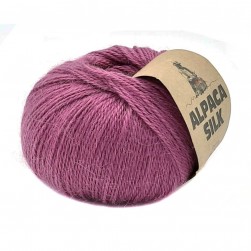Alpaca Silk (Kutnor) 3730 нежная слива, пряжа 50г
