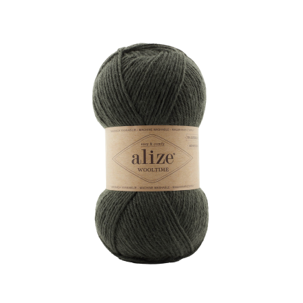 Wooltime (Alize) 873 плющ, пряжа 100г