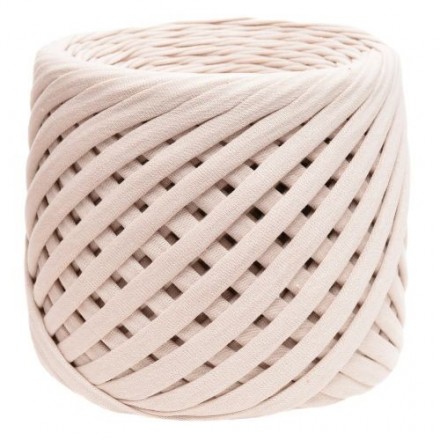 Лента (трикотаж) 53 кофе с молоком, пряжа 320-350г