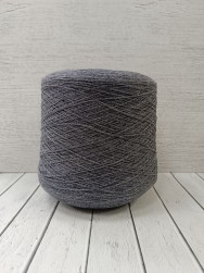 Cervino (Италия) Grigio Medio, пряжа бобинная итальянская 1г