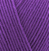 Cotton Gold Hobby New (Alize) 122 тем.фиолетовый, пряжа 50г