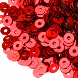 4061 цв.Rosso Metallizzati, пайетки итальянские 3мм 3г