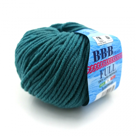 Full (BBB Filati) 0885 т.бирюза, пряжа 50г