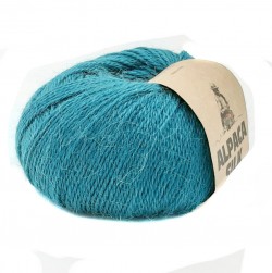 Alpaca Silk (Kutnor) 6782 морская волна, пряжа 50г