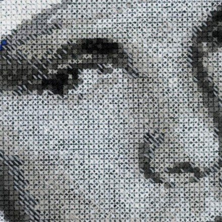 1961 &quot;Юрий Гагарин&quot; набор для вышивания крестом