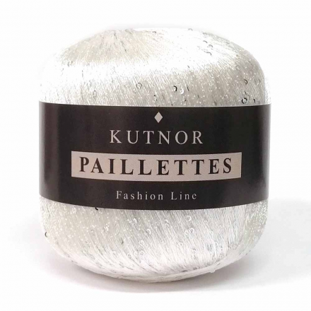 Paillettes (Kutnor) 175 молоко, пряжа 50г